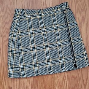 A&F Plaid Skirt